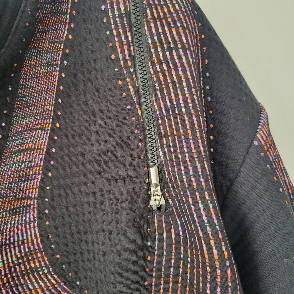 Nike Sportswear Tech Knit Funnel Neck Sweatshirt Black Multi‎ Color 597532-010 M